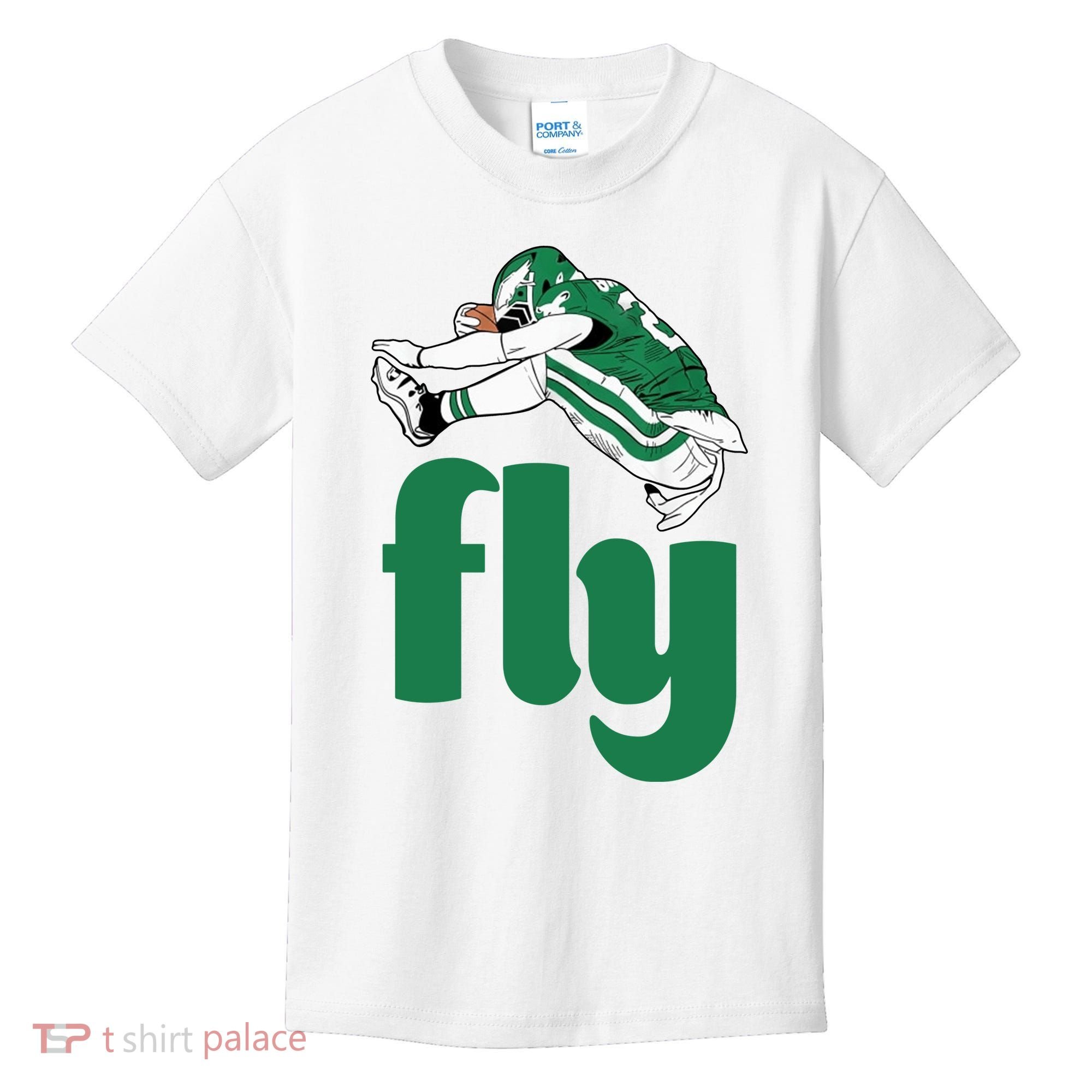 Fly Eagle Birds Football Fan Kids T-Shirt