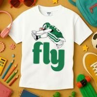 Fly Eagle Birds Football Fan Kids T-Shirt thumb 3