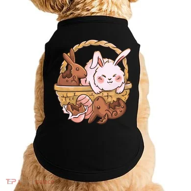 Fat Easter Bunny Cute Doggie Tank