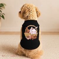 Fat Easter Bunny Cute Doggie Tank thumb 2