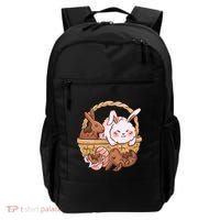 Fat Easter Bunny Cute Backpack thumb 0