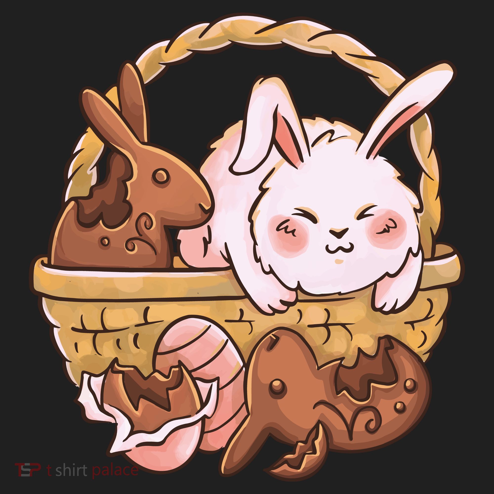 Fat Easter Bunny Cute Beanie