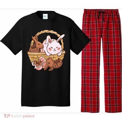 Fat Easter Bunny Cute Pajama Set