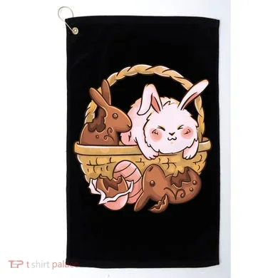 Fat Easter Bunny Cute Golf Towel