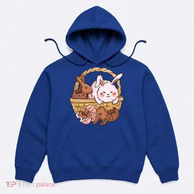 Fat Easter Bunny Cute Hoodie