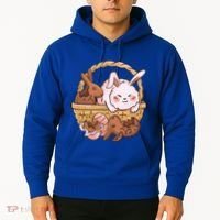 Fat Easter Bunny Cute Hoodie thumb 2