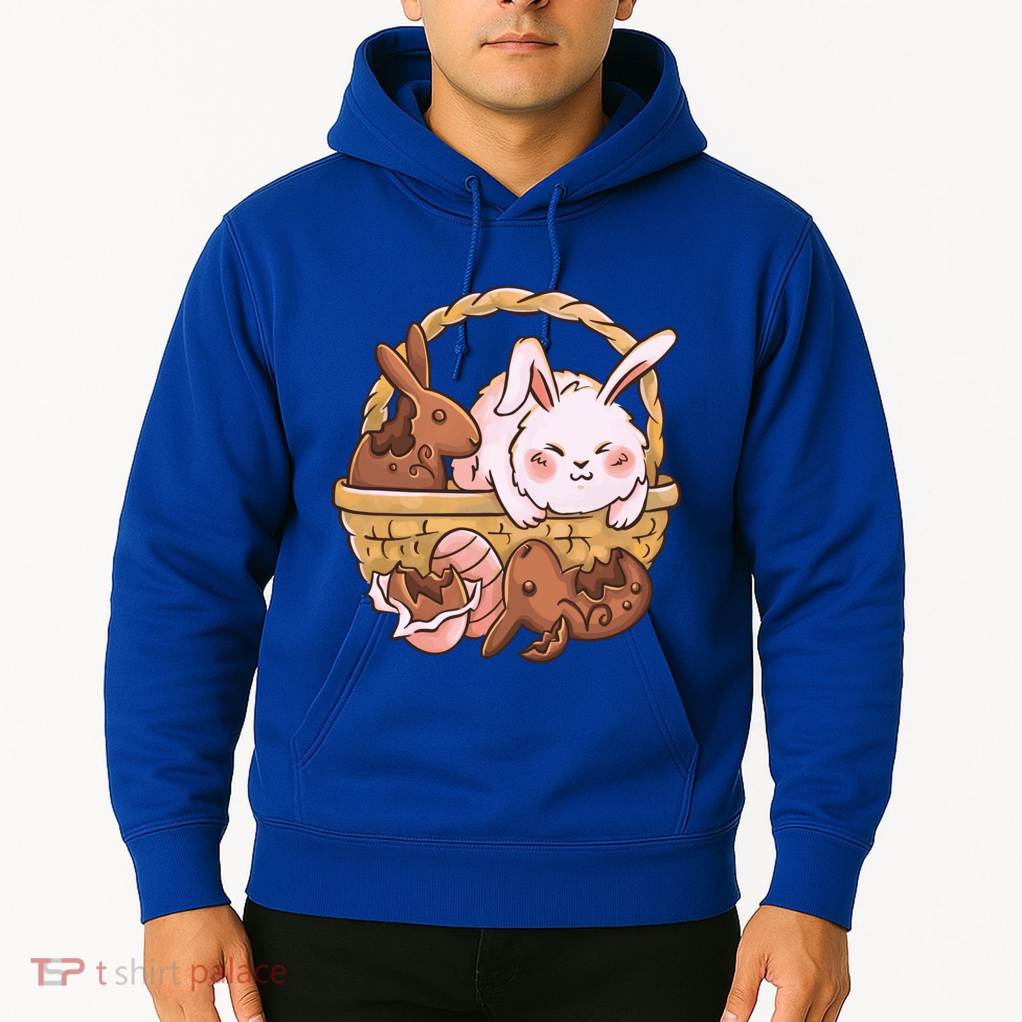 Fat Easter Bunny Cute Hoodie