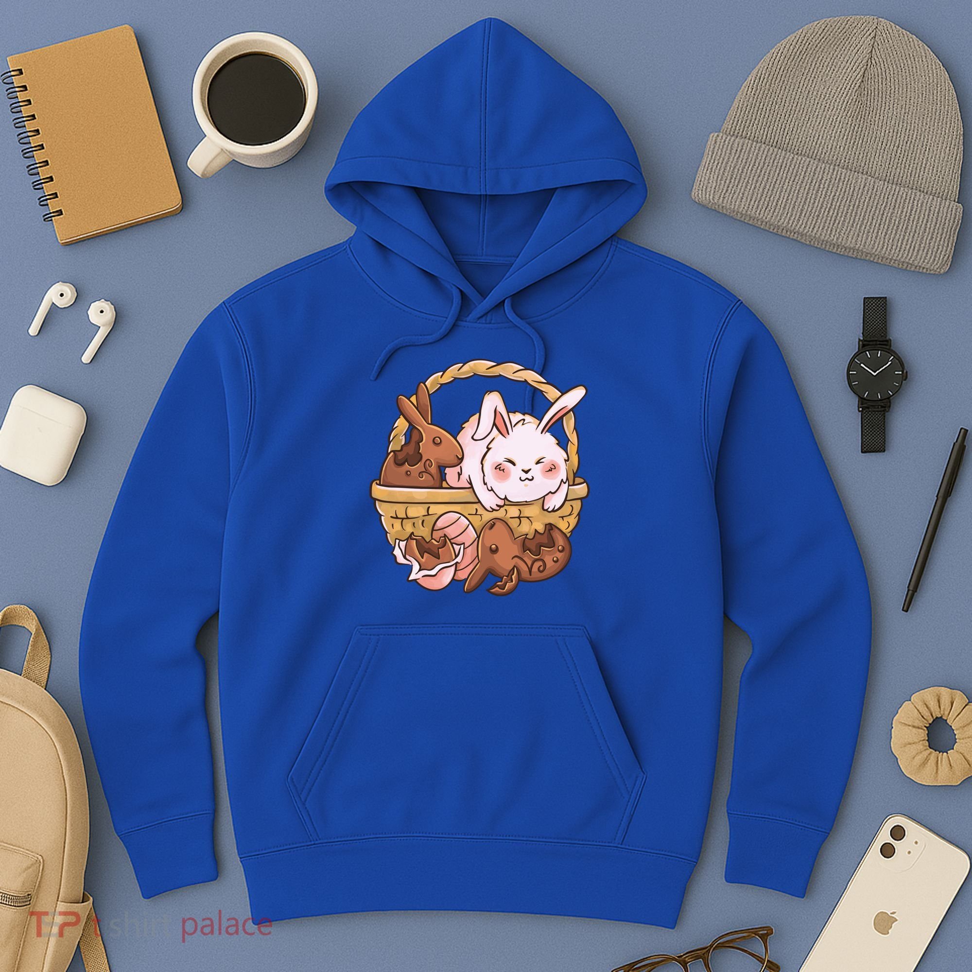 Fat Easter Bunny Cute Hoodie