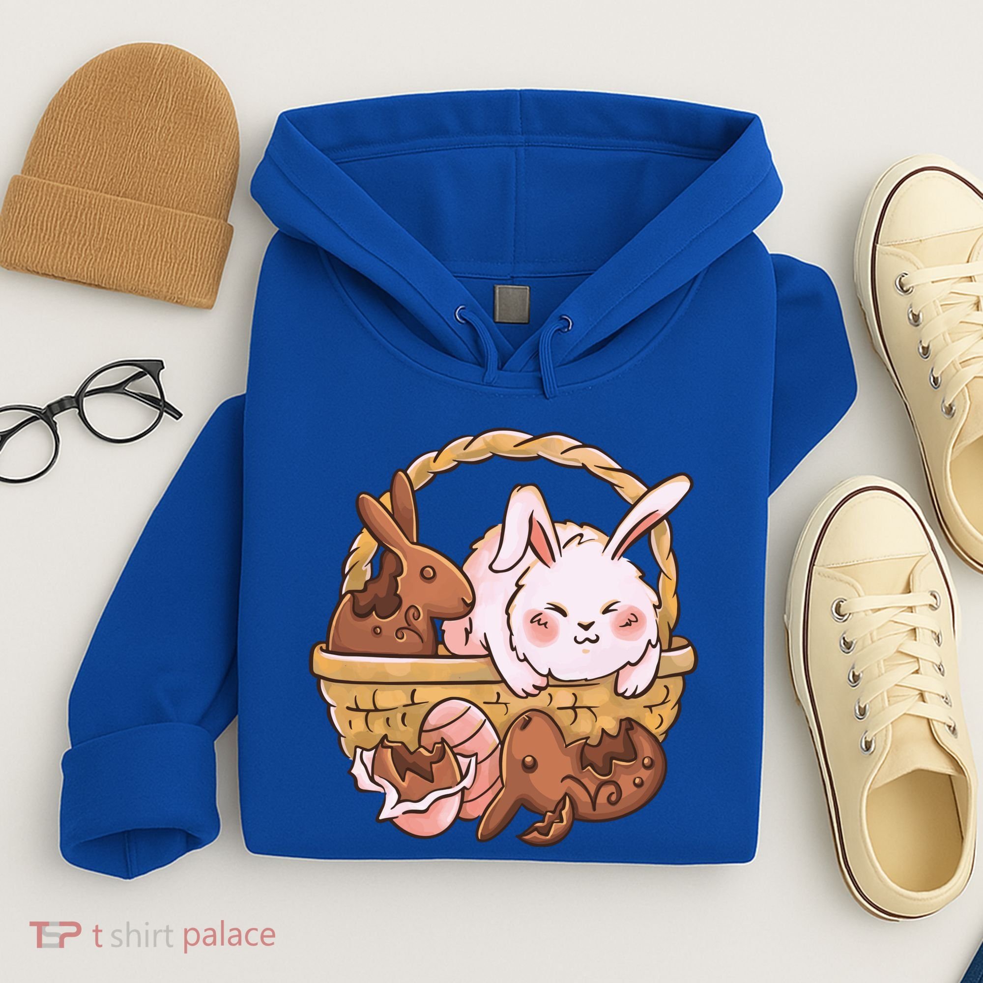Fat Easter Bunny Cute Hoodie