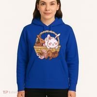 Fat Easter Bunny Cute Hoodie thumb 5