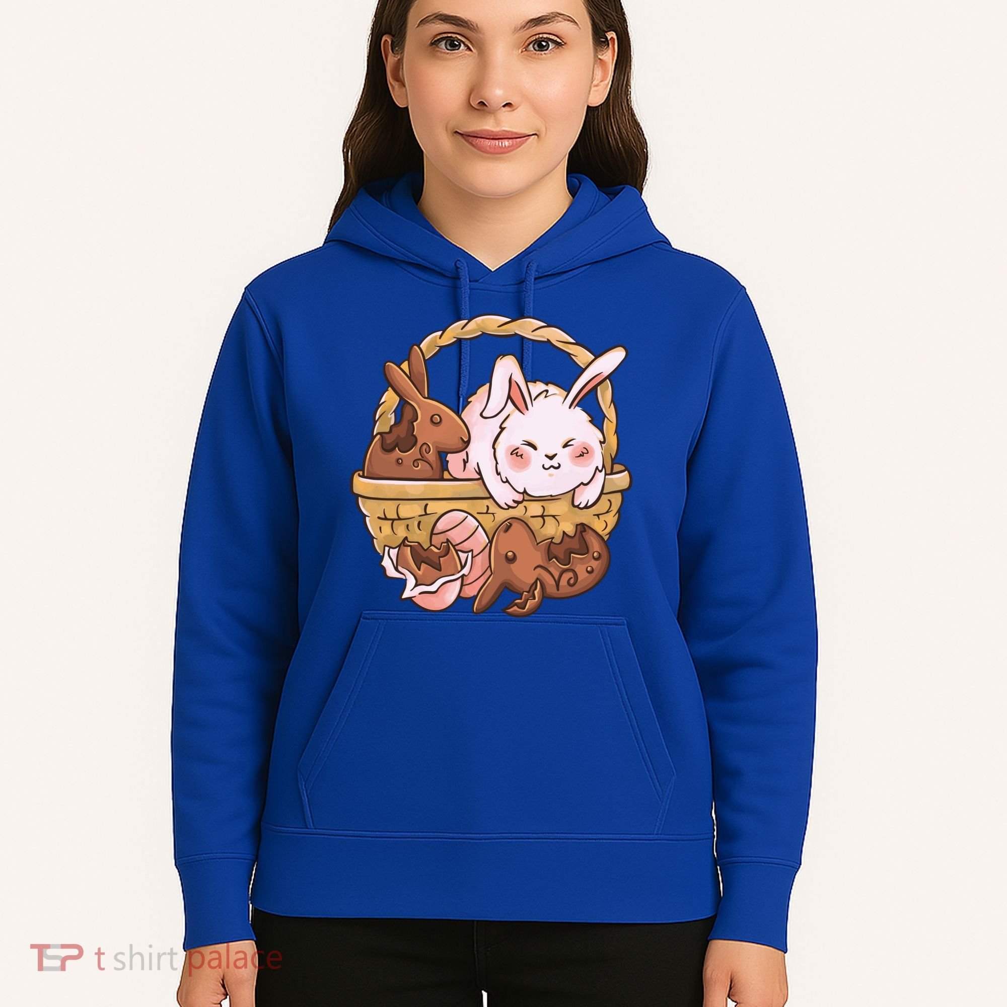 Fat Easter Bunny Cute Hoodie