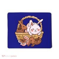 Fat Easter Bunny Cute Mousepad thumb 0