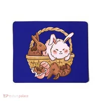Fat Easter Bunny Cute Mousepad thumb 0