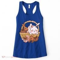 Fat Easter Bunny Cute Women's Tank Top thumb 0