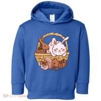 Fat Easter Bunny Cute Toddler Hoodie thumb 0