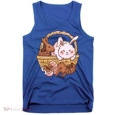 Fat Easter Bunny Cute Tank Top