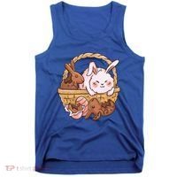Fat Easter Bunny Cute Tank Top thumb 0