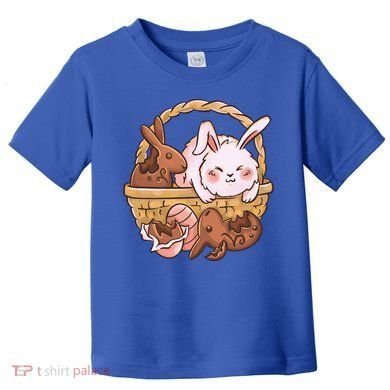Fat Easter Bunny Cute Toddler T-Shirt
