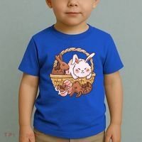 Fat Easter Bunny Cute Toddler T-Shirt thumb 2