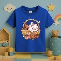 Fat Easter Bunny Cute Toddler T-Shirt thumb 3