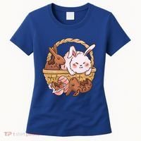 Fat Easter Bunny Cute Women's T-Shirt thumb 0