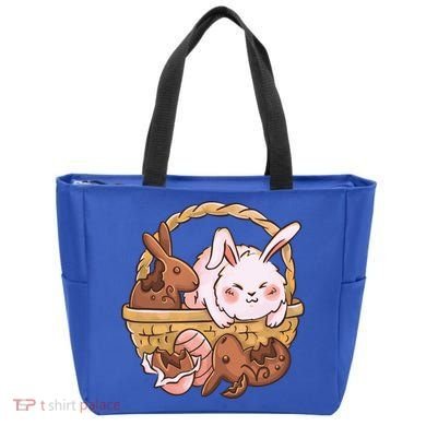 Fat Easter Bunny Cute Tote Bag