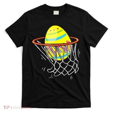 Funny Easter Basketball Egg Hunting T-Shirt
