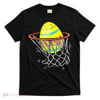 Funny Easter Basketball Egg Hunting T-Shirt thumb 0