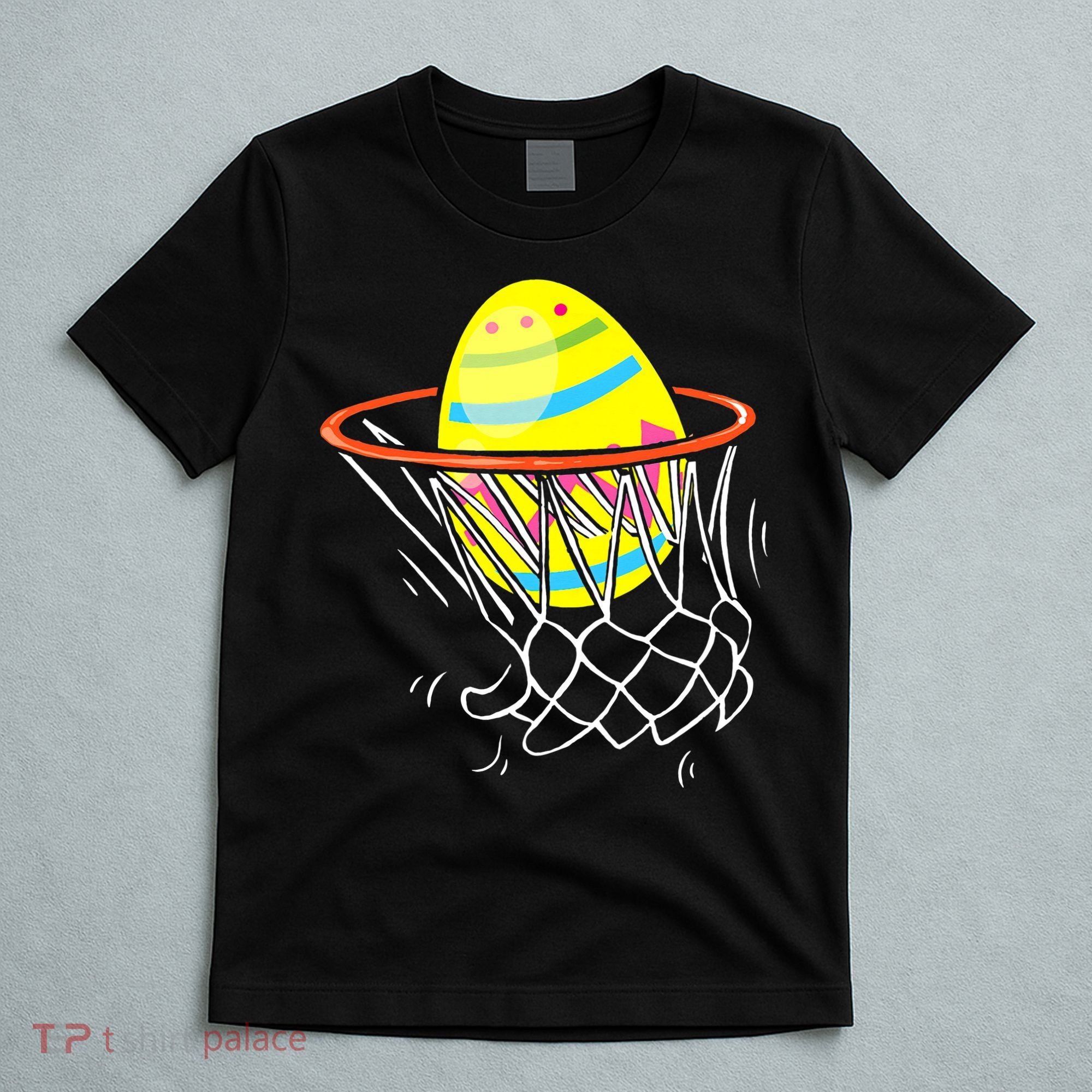 Funny Easter Basketball Egg Hunting T-Shirt