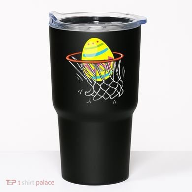 Funny Easter Basketball Egg Hunting Tumbler
