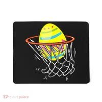 Funny Easter Basketball Egg Hunting Mousepad thumb 0