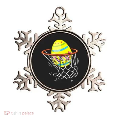 Funny Easter Basketball Egg Hunting Ornament