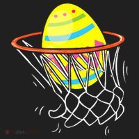 Funny Easter Basketball Egg Hunting Hat thumb 2