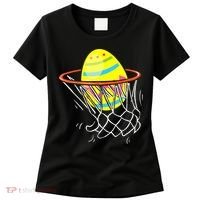 Funny Easter Basketball Egg Hunting Women's T-Shirt thumb 0