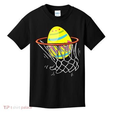 Funny Easter Basketball Egg Hunting Kids T-Shirt