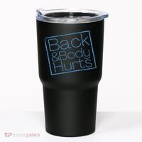 Funny Exercise Back And Body Hurts Funny Workout Tumbler thumb 0