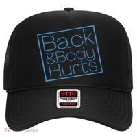 Funny Exercise Back And Body Hurts Funny Workout Hat thumb 0