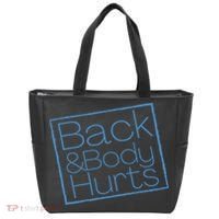 Funny Exercise Back And Body Hurts Funny Workout Tote Bag thumb 0