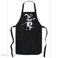 Funny Easter Bunny Playing Baseball Sports Baseball Player Apron thumb 0