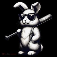 Funny Easter Bunny Playing Baseball Sports Baseball Player Coffee Mug thumb 5