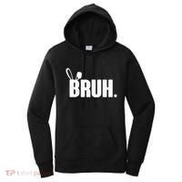 Funny Easter Bruh Bunny Rabbit Ears Women's Hoodie thumb 0