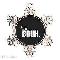 Funny Easter Bruh Bunny Rabbit Ears Ornament thumb 0
