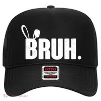 Funny Easter Bruh Bunny Rabbit Ears Hat thumb 0