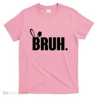 Funny Easter Bruh Bunny Rabbit Ears T-Shirt thumb 0
