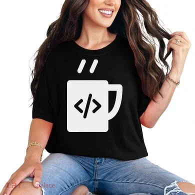 Front End & Back End Co Javascript Code Coffee Developer Programmer Comfort Colors T-Shirt