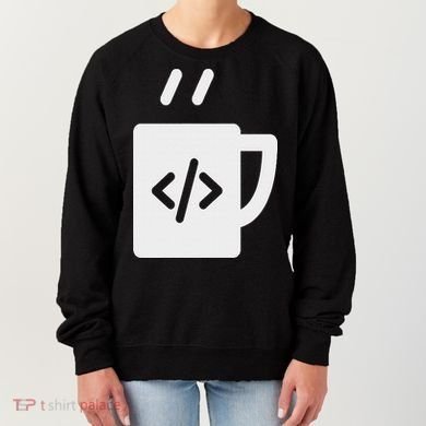 Front End & Back End Co Javascript Code Coffee Developer Programmer Women's Sweatshirt