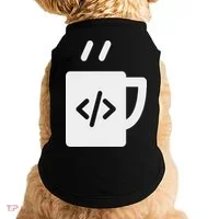 Front End & Back End Co Javascript Code Coffee Developer Programmer Doggie Tank thumb 0