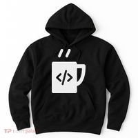 Front End & Back End Co Javascript Code Coffee Developer Programmer Hoodie thumb 0