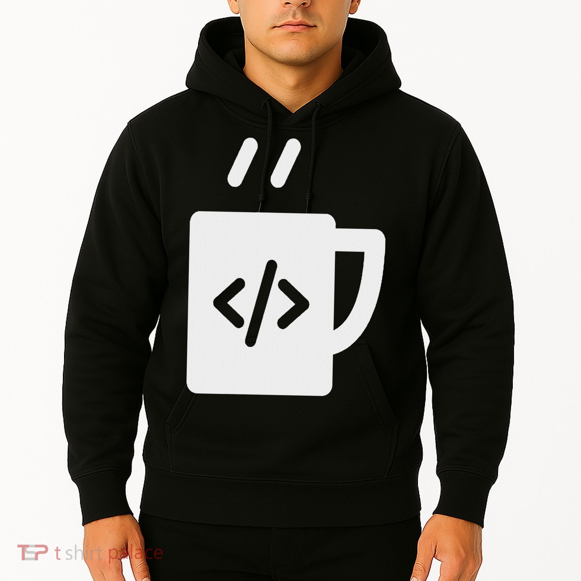 Front End & Back End Co Javascript Code Coffee Developer Programmer Hoodie