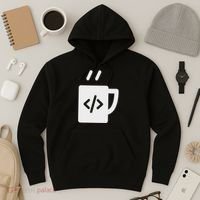 Front End & Back End Co Javascript Code Coffee Developer Programmer Hoodie thumb 3